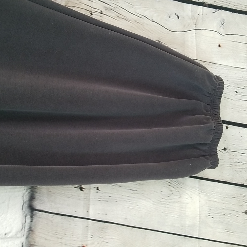 Athleta Women's Dark Grey Athleisure Sweat Pants Size Large - Picture 2 of 5
